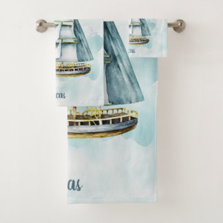 Believe in yourself Customisable Baby Blanket Bath Towel Set