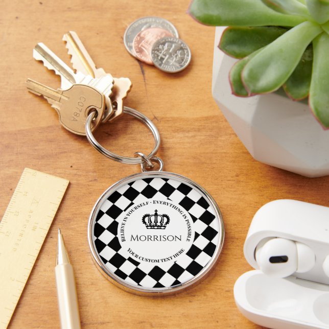 Believe in yourself  · Everything is possible Key Ring (Desk)