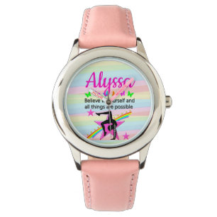BELIEVE IN YOURSELF GYMNASTICS DESIGN WATCH