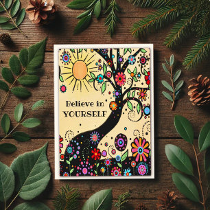 Believe in Yourself Inspirational Card