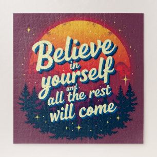 Believe in yourself jigsaw puzzle