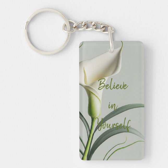 Believe in Yourself keychain (Front)