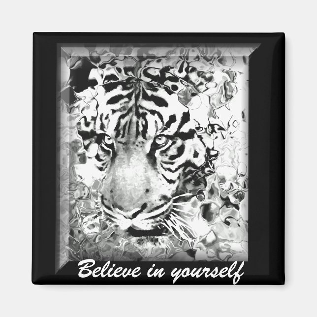 Believe in Yourself_Magnet_by Elenne Boothe Magnet (Front)