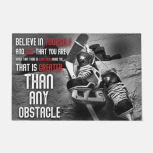 Believe In Yourself Mat, Cool Motivation Doormat