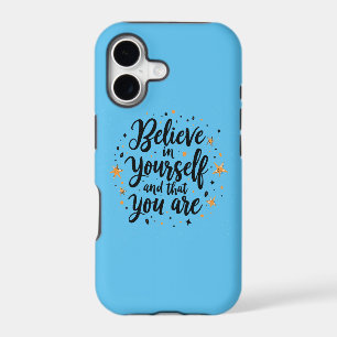 Believe in Yourself Motivational Quote Design