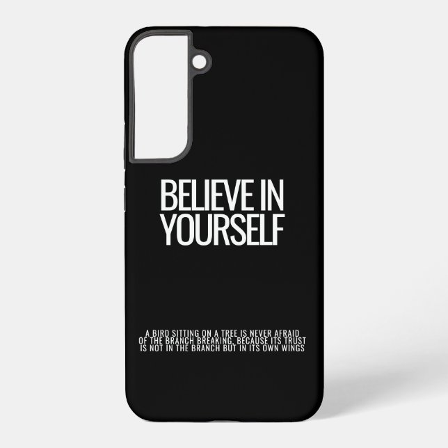 Believe in Yourself Motivational Samsung Galaxy  Samsung Galaxy S22+ Case (Back)