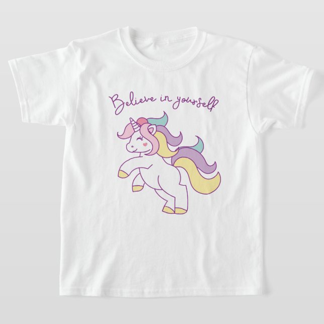 Believe in Yourself T-Shirt (Laydown)