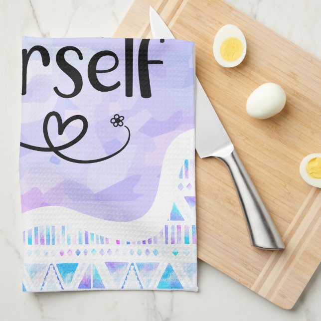 Believe in Yourself Tea Towel (Quarter Fold)