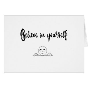 Believe In Yourself Text And Image