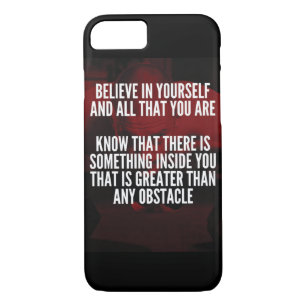 Believe In Yourself - Workout Motivational iPhone 8/7 Case