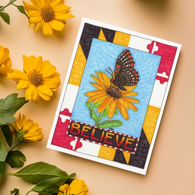 Believe Inspirational Postcard (Creator Uploaded)