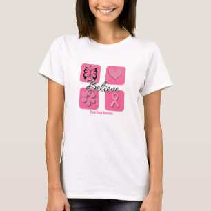 Believe Inspirations Breast Cancer T-Shirt