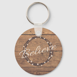 Believe Key Ring