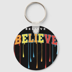 Believe key ring