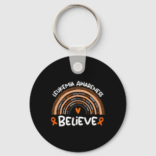 Believe  Leukaemia Awareness Month   Leukaemia  Key Ring