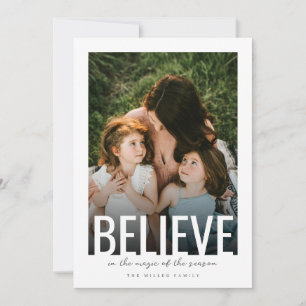 Believe Magic Holiday Photo