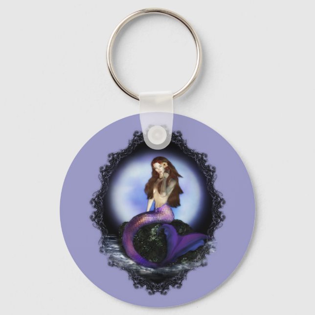 Believe Mermaid Key Chain (Front)