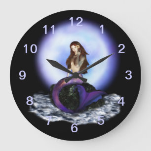 Believe Mermaid Wall Clock 1