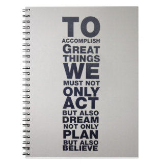 believe notebook
