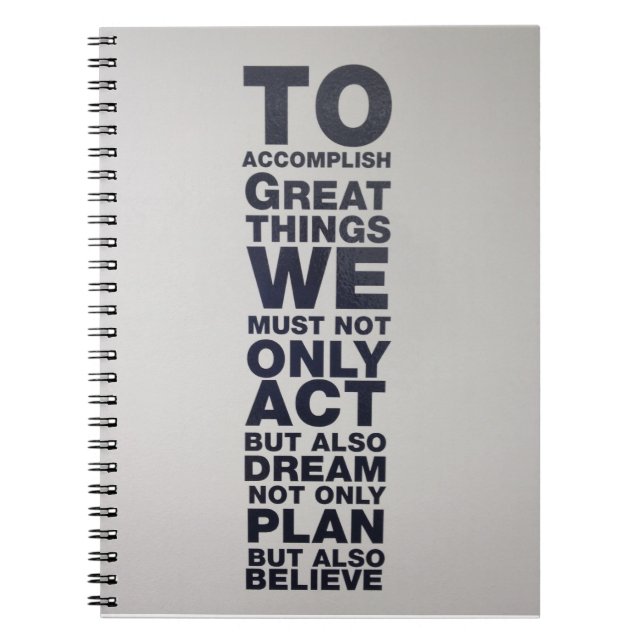 believe notebook (Front)