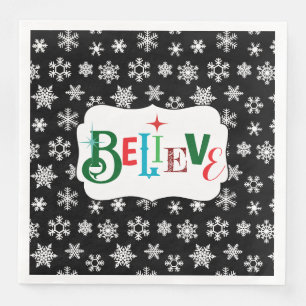 Believe Paper Napkin