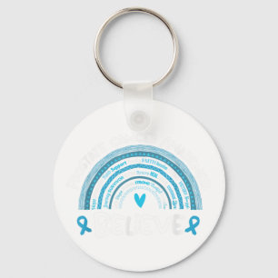 Believe Prostate Cancer Awareness Month _ Prostate Key Ring