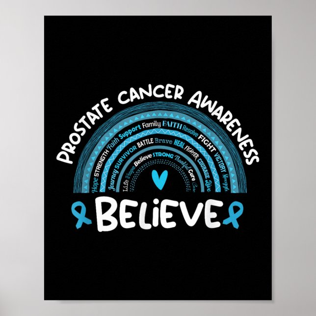 Believe Prostate Cancer Awareness Month _ Prostate Poster (Front)