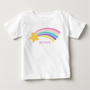 Believe rainbow  baby T-Shirt
