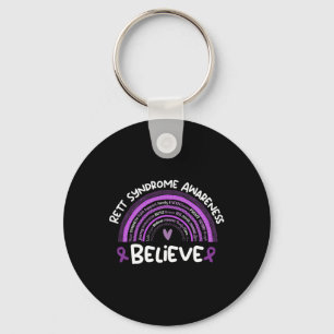 Believe Rett Syndrome Awareness Month Rett Syndrom Key Ring