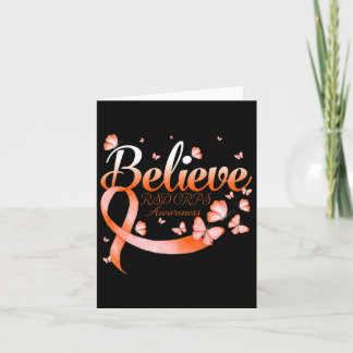 Believe Rsd Crps Awareness Butterfly Card