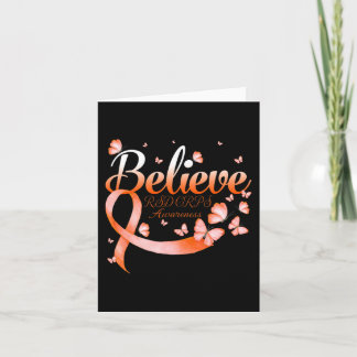 Believe RSD CRPS Awareness Butterfly Card