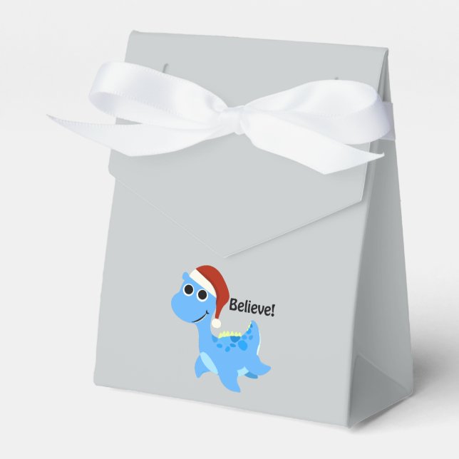 Believe! Santa Nessie Favour Box (Front Side)