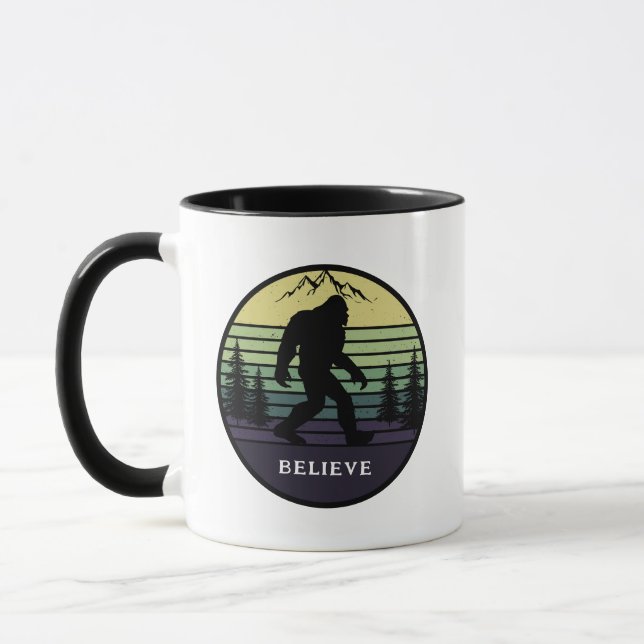 Believe Sasquatch Mug (Left)