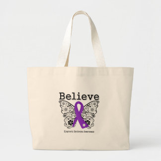 Believe Sjogren Syndrome Large Tote Bag