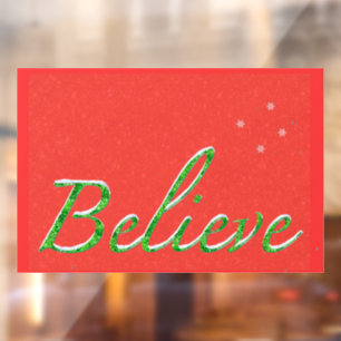Believe Snowy Green Script Font