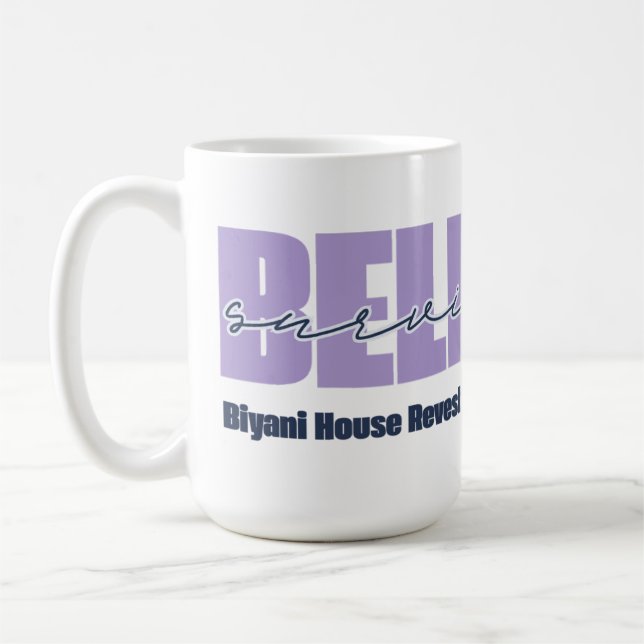 Believe Survivors Mug (Left)