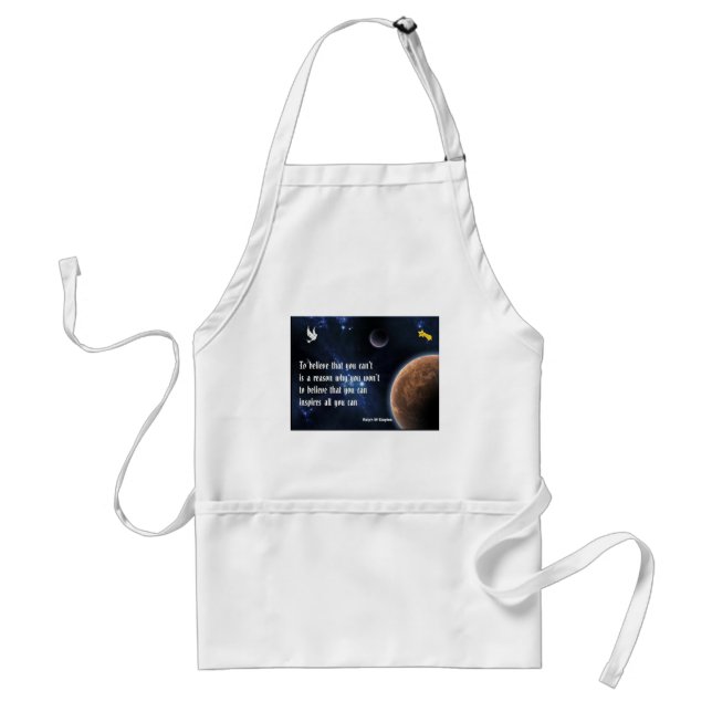 Believe that you can standard apron (Front)