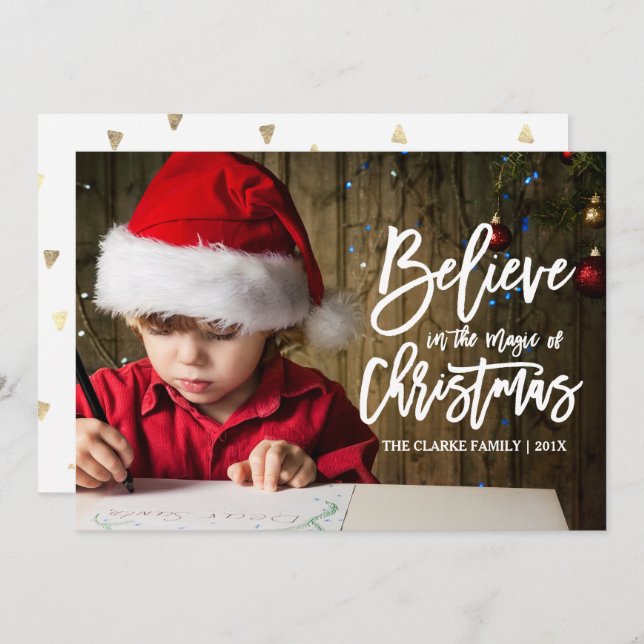 Believe | The Magic of Christmas Holiday (Front/Back)