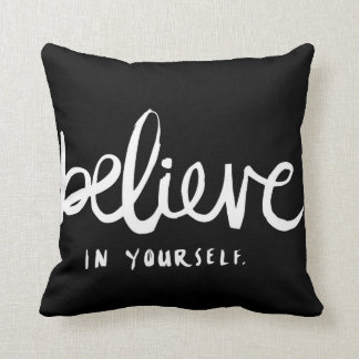 Believe Throw Pillow