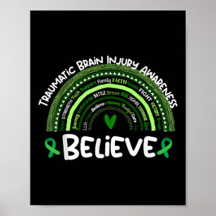 Believe _ Traumatic Brain Injury Awareness Month Poster