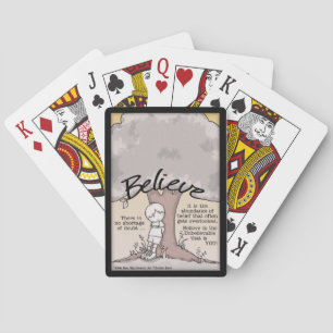 Believe Tree Playing Cards