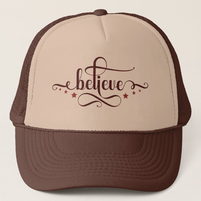 Believe Trucker Hat (Front)