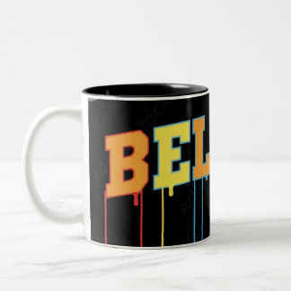 Believe Two-Tone coffee mug
