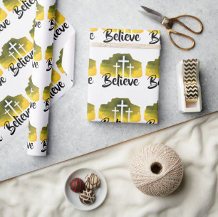 Believe Wrapping Paper
