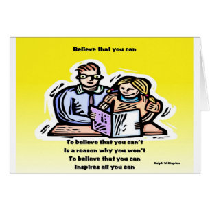Believe you can