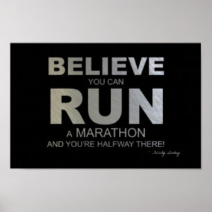 Believe You Can Run a Marathon! Poster