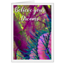 Believe Your Dreams  (personalise & shadow)