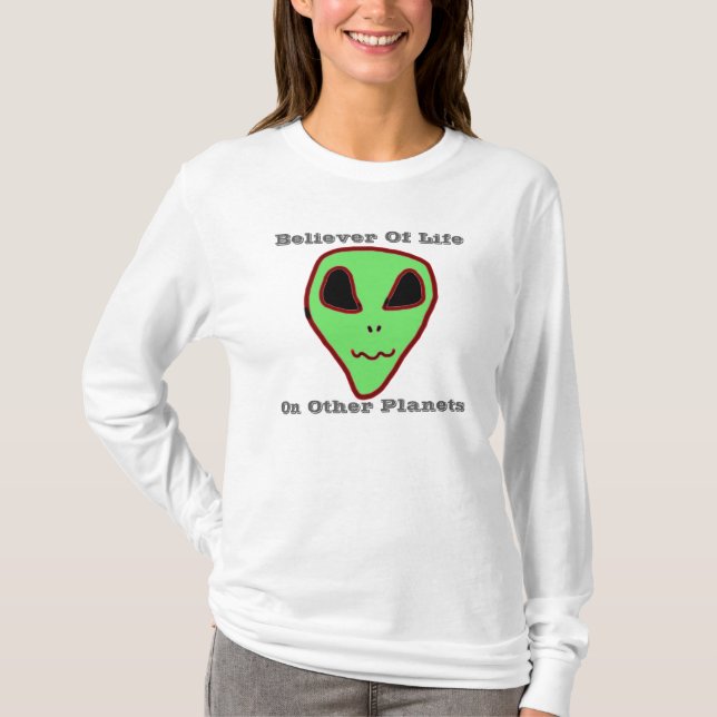 Believer of Aliens Shirt (Front)
