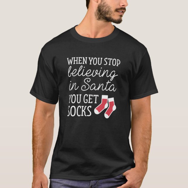 Believing In Santa T-Shirt (Front)