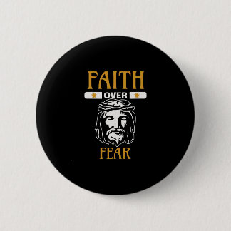 Believing Jesusit Jesus Christ 6 Cm Round Badge